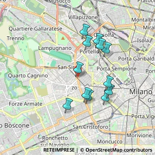Mappa Piazzale Brescia, 20149 Milano MI, Italia (1.68)
