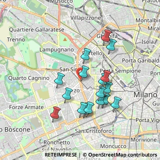 Mappa Piazzale Brescia, 20149 Milano MI, Italia (1.70118)