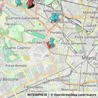 Mappa Piazzale Brescia, 20149 Milano MI, Italia (3.47846)