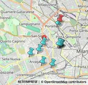 Mappa Piazzale Brescia, 20149 Milano MI, Italia (1.57)
