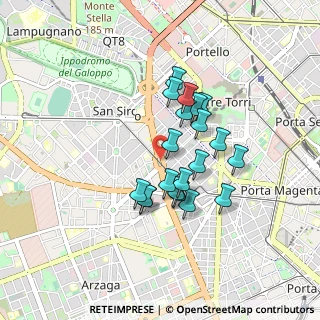 Mappa Piazzale Brescia, 20149 Milano MI, Italia (0.6855)