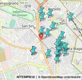 Mappa Piazzale Brescia, 20149 Milano MI, Italia (0.9445)