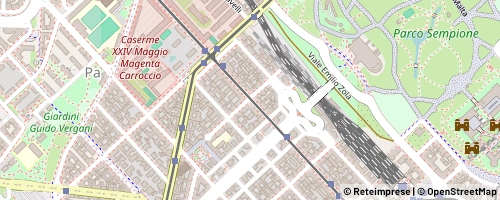 Mappa Milano