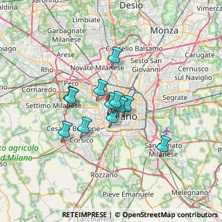 Mappa Via Francesco Petrarca, 20123 Milano MI, Italia (4.67417)