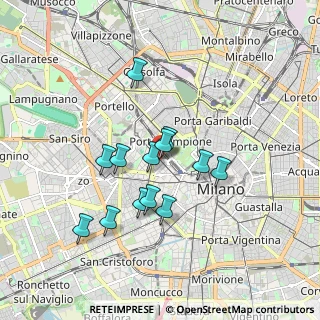 Mappa Via Francesco Petrarca, 20123 Milano MI, Italia (1.47385)