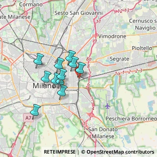 Mappa Via Alessandro Milesi, 20133 Milano MI, Italia (2.88091)
