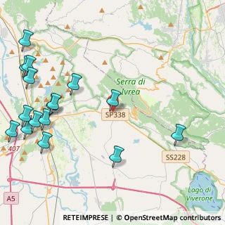 Mappa Via P. Cossavella, 10015 Bollengo TO, Italia (5.79813)