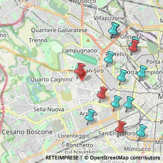 Mappa Via Privata Armida Barelli, 20148 Milano MI, Italia (2.505)