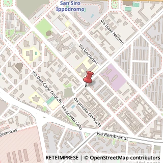 Mappa Via Privata Armida Barelli, 6, 20148 Milano, Milano (Lombardia)