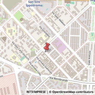 Mappa Via Alfonso Capecelatro,  35, 20148 Milano, Milano (Lombardia)