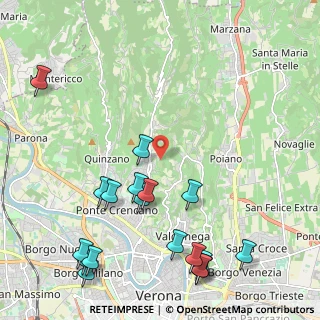Mappa Via Indentro, 37127 Verona VR, Italia (2.75444)