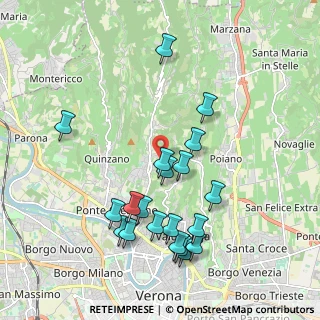 Mappa Via Indentro, 37127 Verona VR, Italia (2.0575)