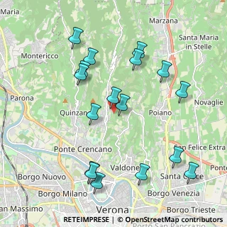 Mappa Via Indentro, 37127 Verona VR, Italia (2.15941)