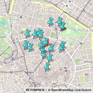 Mappa Piazza Sant'Erasmo, 20121 Milano MI, Italia (0.3635)