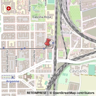 Mappa Via Giovanni Antonio Amadeo,  39, 20133 Milano, Milano (Lombardia)