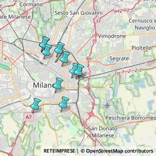 Mappa Via San Benigno, 20133 Milano MI, Italia (3.51636)