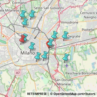 Mappa Via San Benigno, 20133 Milano MI, Italia (3.80083)