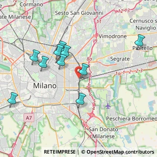 Mappa Via San Benigno, 20133 Milano MI, Italia (4.81917)