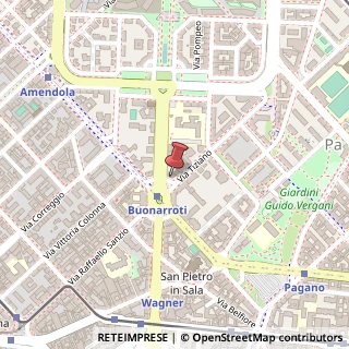 Mappa Piazza Michelangelo Buonarroti, 32, 20145 Milano, Milano (Lombardia)