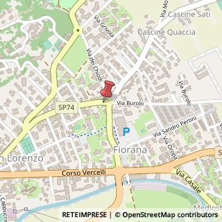 Mappa Via Cascinette, 42, 10015 Ivrea TO, Italia, 10015 Ivrea, Torino (Piemonte)