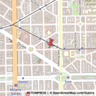 Mappa Via Davide Carnaghi, 15, 20129 Milano, Milano (Lombardia)
