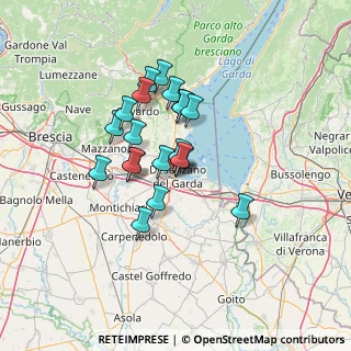 Mappa Via Vittorio Veneto, 25015 Desenzano del Garda BS, Italia (10.3335)
