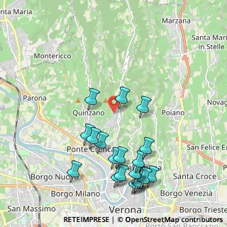 Mappa Via degli Asi, 37127 Verona VR, Italia (2.2885)