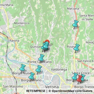 Mappa Via degli Asi, 37127 Verona VR, Italia (2.44923)
