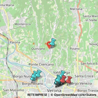 Mappa Via degli Asi, 37127 Verona VR, Italia (3.10765)