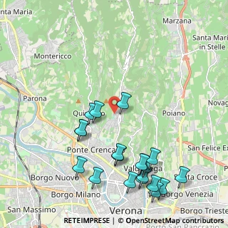 Mappa Via degli Asi, 37127 Verona VR, Italia (2.453)