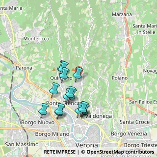 Mappa Via degli Asi, 37127 Verona VR, Italia (1.74467)