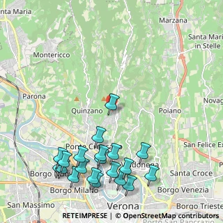 Mappa Via degli Asi, 37127 Verona VR, Italia (2.6845)