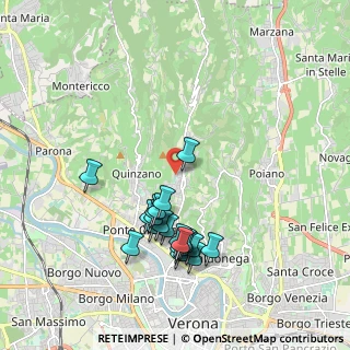 Mappa Via degli Asi, 37127 Verona VR, Italia (1.8795)