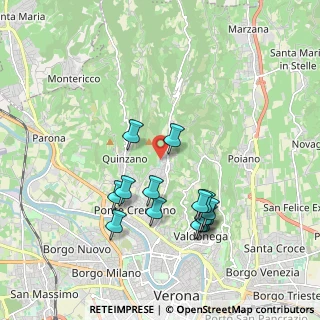 Mappa Via degli Asi, 37127 Verona VR, Italia (1.83786)