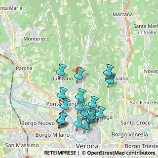 Mappa Via degli Asi, 37127 Verona VR, Italia (2.1015)