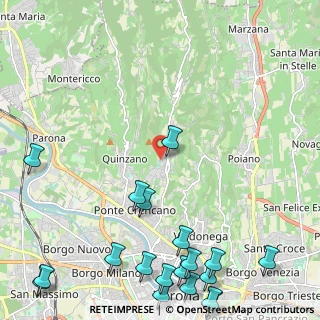 Mappa Via degli Asi, 37127 Verona VR, Italia (3.40474)