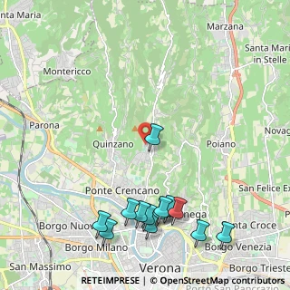 Mappa Via degli Asi, 37127 Verona VR, Italia (2.62692)
