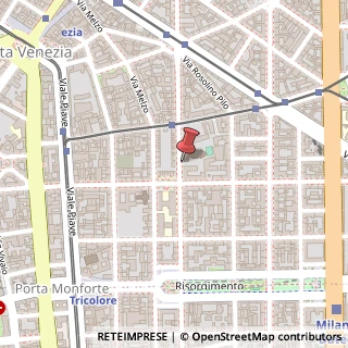 Mappa Via Carlo Pisacane, 26/A, 20129 Milano, Milano (Lombardia)