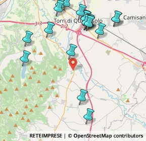 Mappa Piazza Monsignor Caneus, 36023 Longare VI, Italia (4.975)