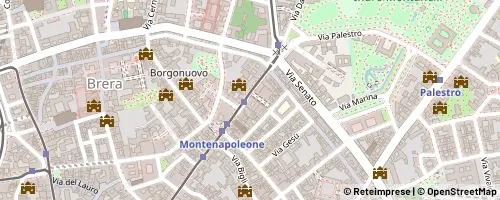 Mappa Milano
