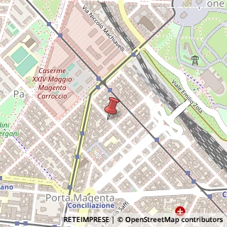 Mappa Via Quintino Sella, 52, 20123 Milano, Milano (Lombardia)