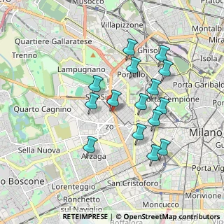 Mappa Via Varazze, 20149 Milano MI, Italia (1.65333)
