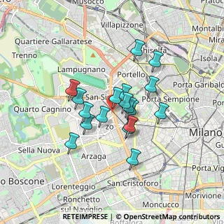 Mappa Via Varazze, 20149 Milano MI, Italia (1.29167)
