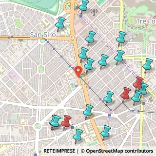 Mappa Via Varazze, 20149 Milano MI, Italia (0.675)
