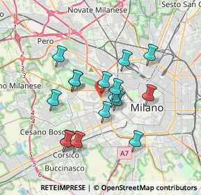 Mappa Via Varazze, 20149 Milano MI, Italia (3.05)