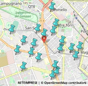 Mappa Via Varazze, 20149 Milano MI, Italia (1.0715)