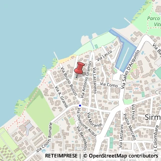 Mappa Via Pietro Amendola, 6, 25019 Sirmione, Brescia (Lombardia)