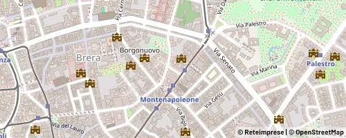 Mappa Milano
