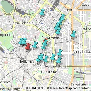 Mappa Via Marina, 20121 Milano MI, Italia (0.9045)