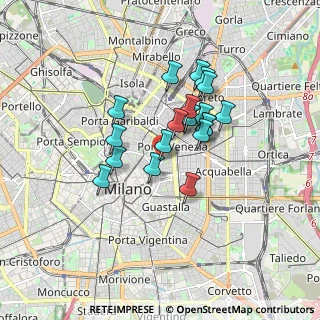 Mappa Via Marina, 20121 Milano MI, Italia (1.303)